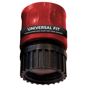 DealEnvy Quick Connect deck wash port enables universal compatibility for easy deck cleaning.