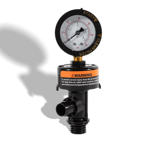 DearChan 98209800 high-flow relief valve close-up for smooth water release during pool maintenance.