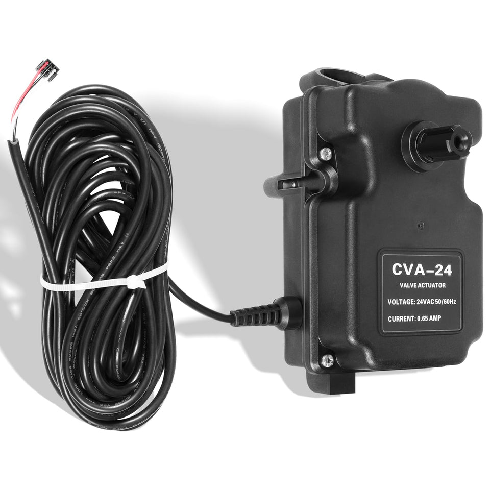 DearChan CVA-24T front view shows a sturdy 24VAC valve actuator for pool systems