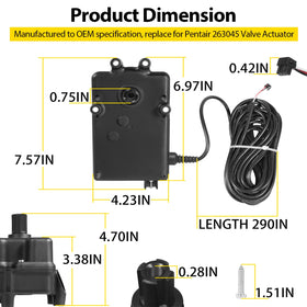 DearChan CVA-24T mounted in pool equipment area for easy access