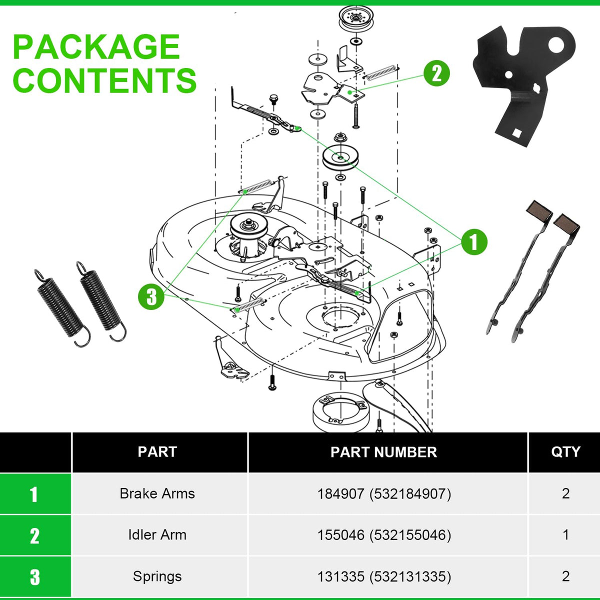 Deargooday brake assembly in action demonstrates blade engagement