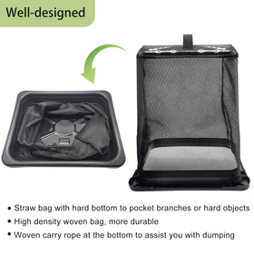 Deawater grass bag assembly 19A30018 triple rear for smooth bagging