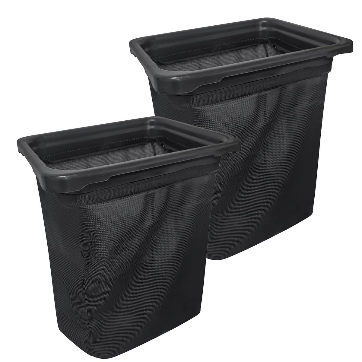 Deawater grass bag assembly 2-pack for compatible mowers improves debris collection