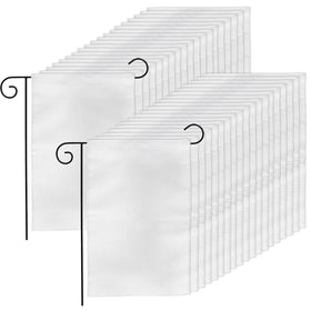 DEAYOU blank garden flag front view ready for sublimation designs