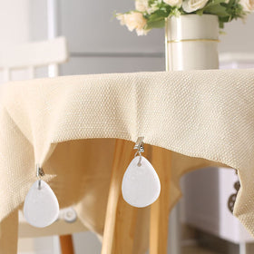 DEAYOU marble weights used for curtains and tablecloths during garden celebrations.