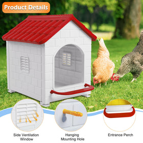 Deblue Nesting Box red interior space for comfortable nesting