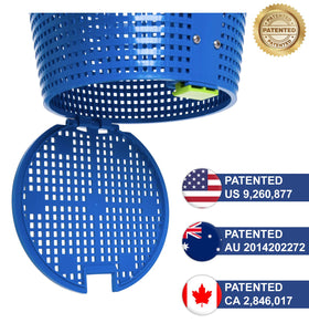 DebrisZ B9 skimmer basket universal-fit for U3 skimmers ensures broad compatibility.