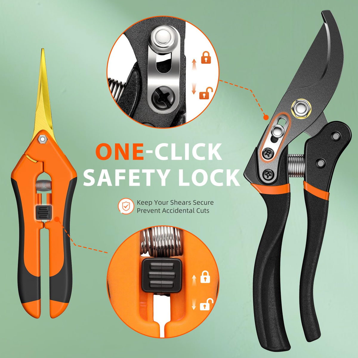 Decerk ergonomic spring-loaded handles reduce hand fatigue