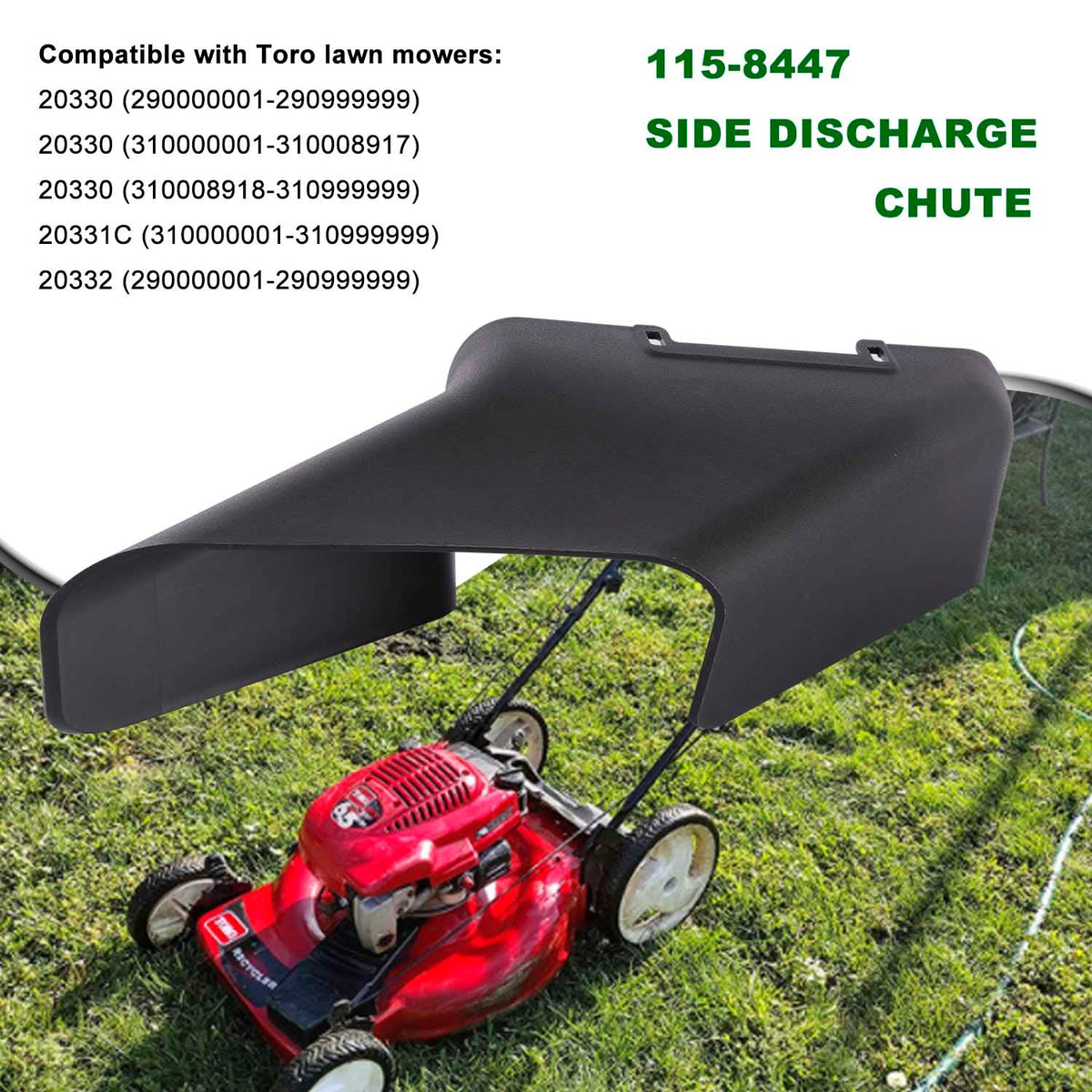 DECKMAN 115-8447 durable materials suggest long-lasting performance.