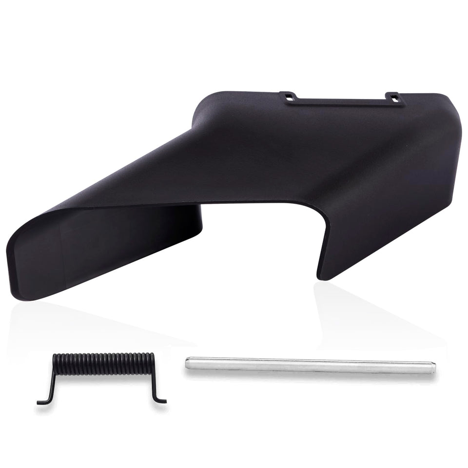 DECKMAN 115-8447 side-discharge chute improves debris flow on Toro mowers.