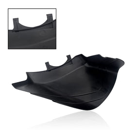 DECKMAN 22‑inch mower deck chute keeps work area cleaner