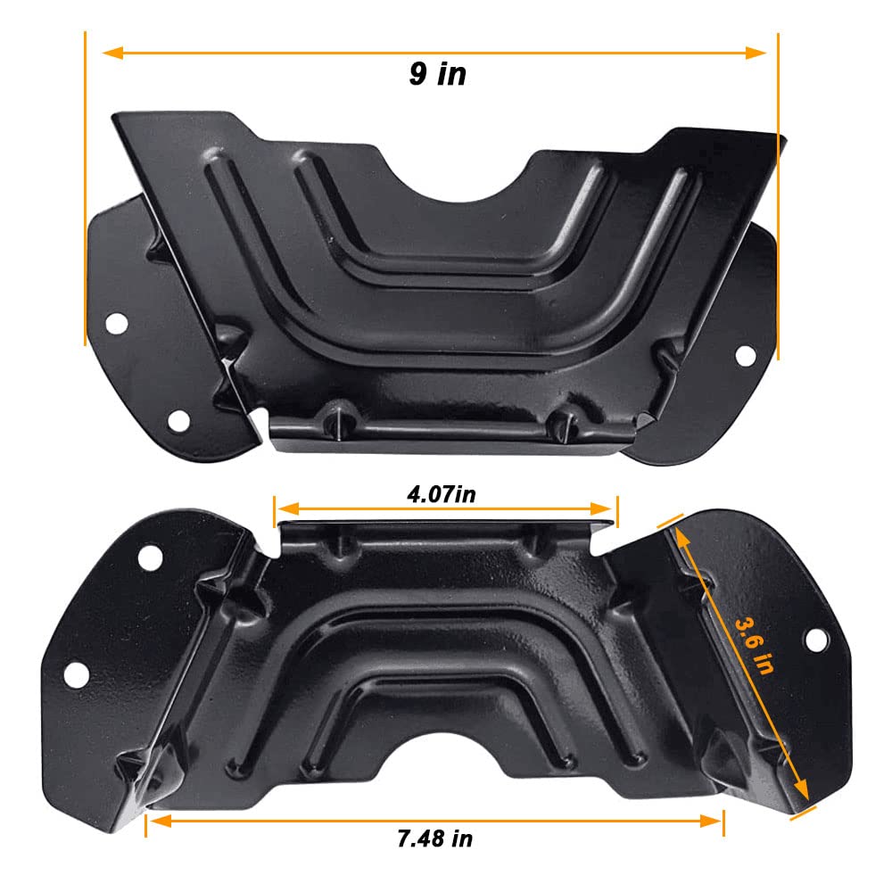Close-up of the DECKMAN belt-cover shows durable construction
