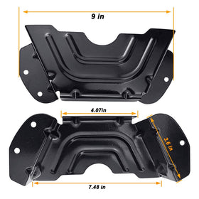 Close-up of the DECKMAN belt-cover shows durable construction