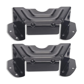 DECKMAN belt cover in black protects mower deck from debris