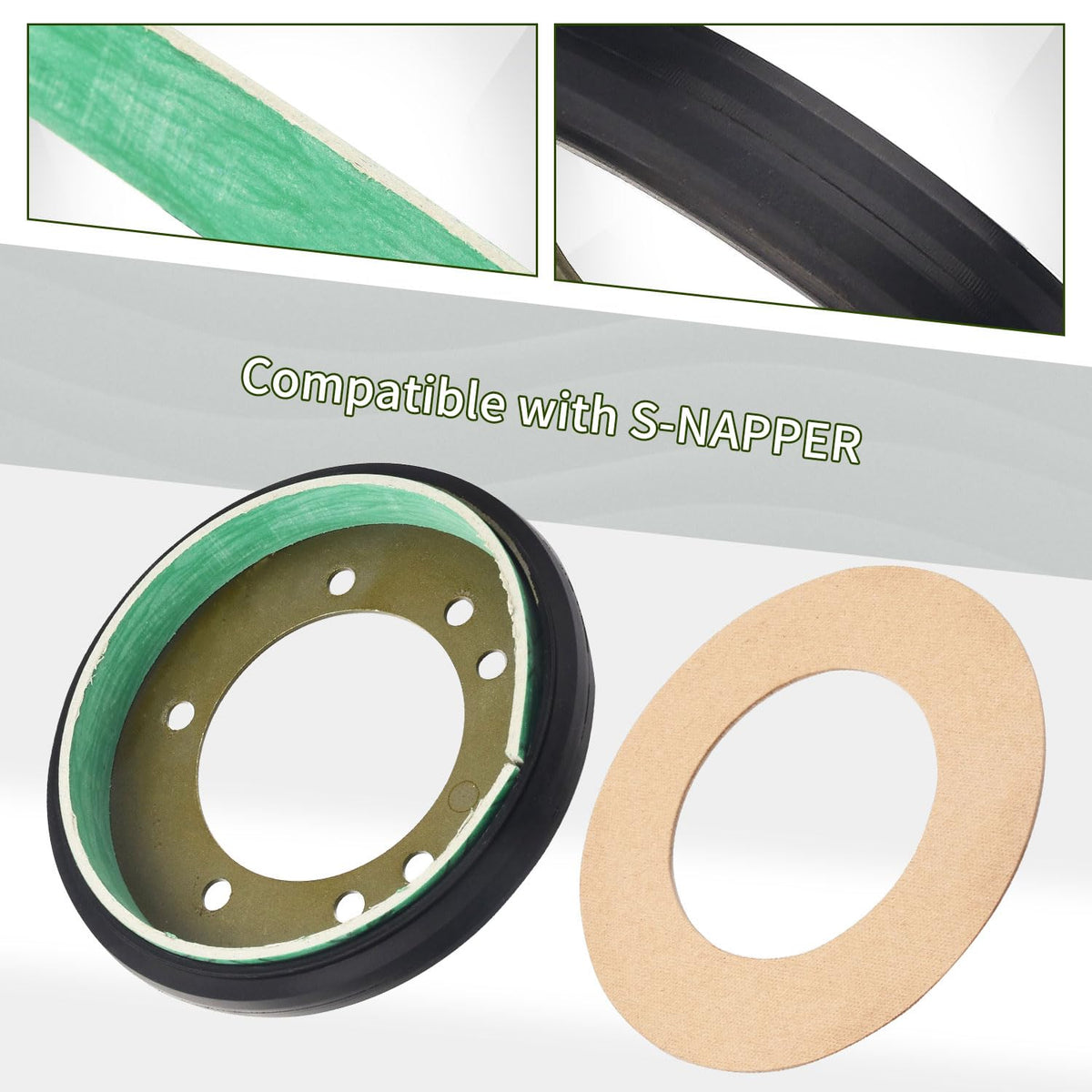 DECKMAN brake liner kit detail for reliable stopping performance