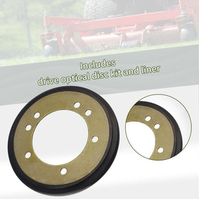 DECKMAN drive disc 6in OD with 5-7423 compatibility across brands