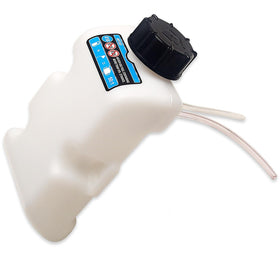 Deckman fuel tank assembly with lines for Ryobi trimmers ensures reliable fuel delivery.