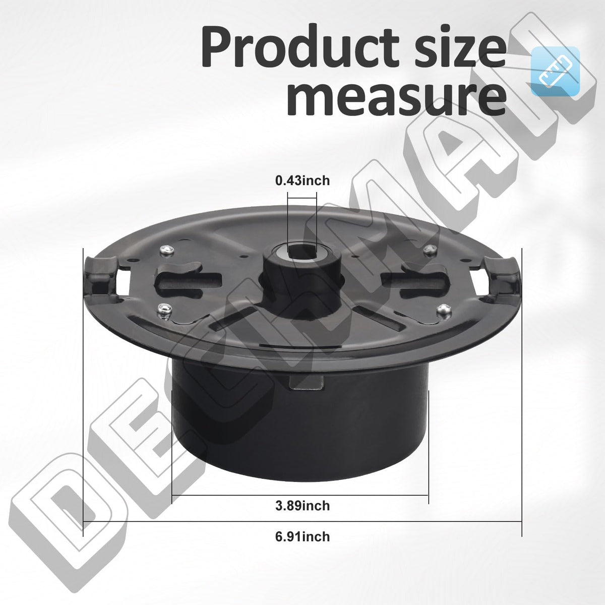 DECKMAN kit supports Husqvarna HU625WT and related models.