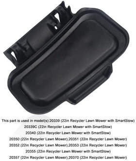 Deckman replacement packaging graphic highlights complete kit with chute, deflector, spring, and rod