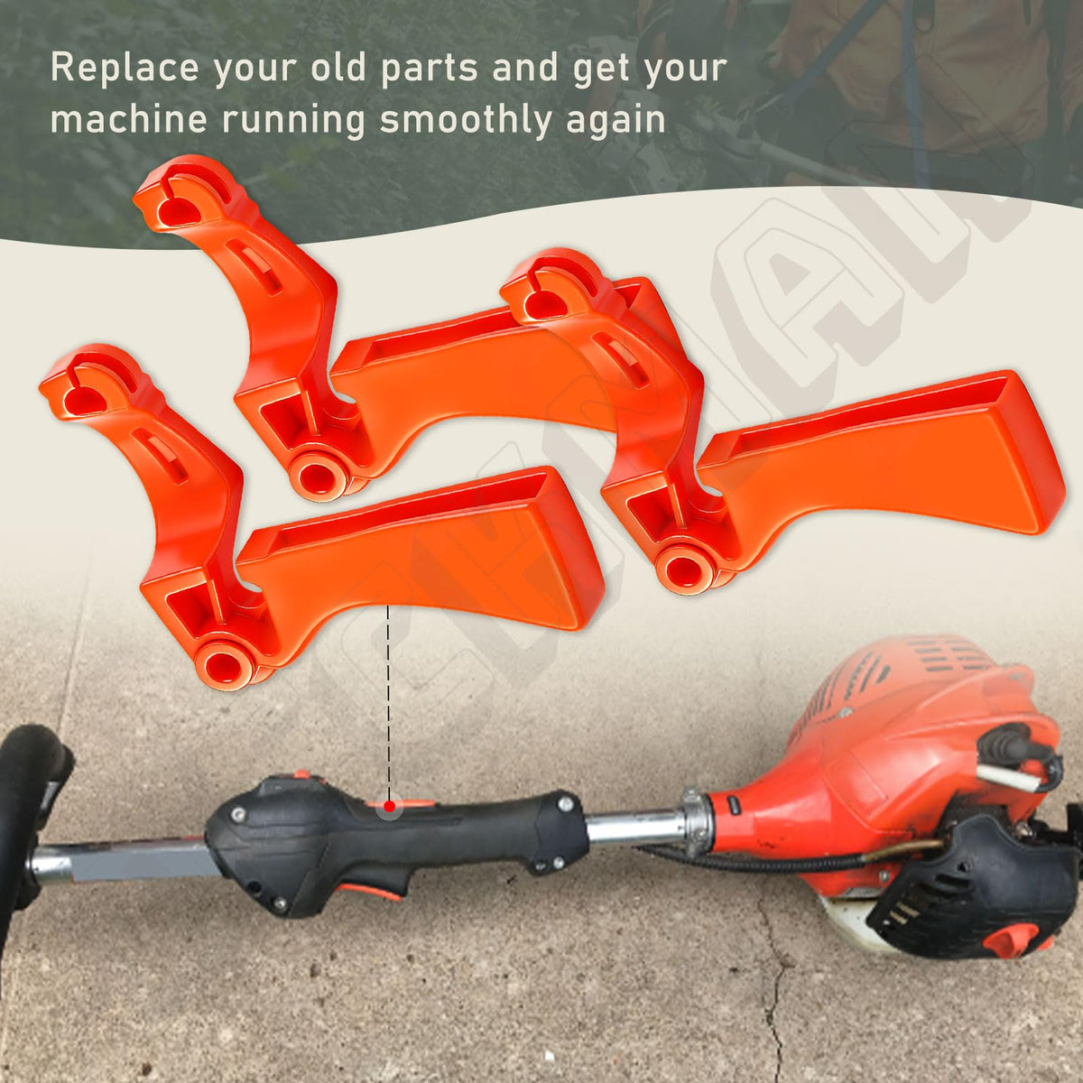 DECKMAN throttle trigger compatible with Echo and PAS series for versatility.