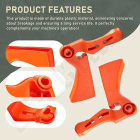 Easy-install guide image highlights tool-free assembly of the DECKMAN trigger.
