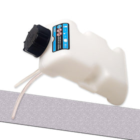 Deckman Toro-compatible fuel tank supports quick, dependable trimmer maintenance.