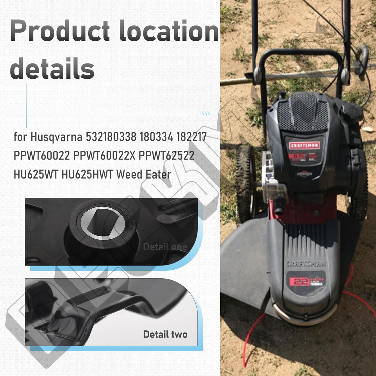 Universal compatibility with AYP and other top brands in lawn care.