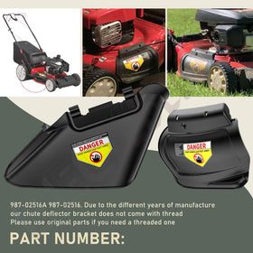 Deckman 21-inch deck upgrade kit offers versatile mowing configurations.