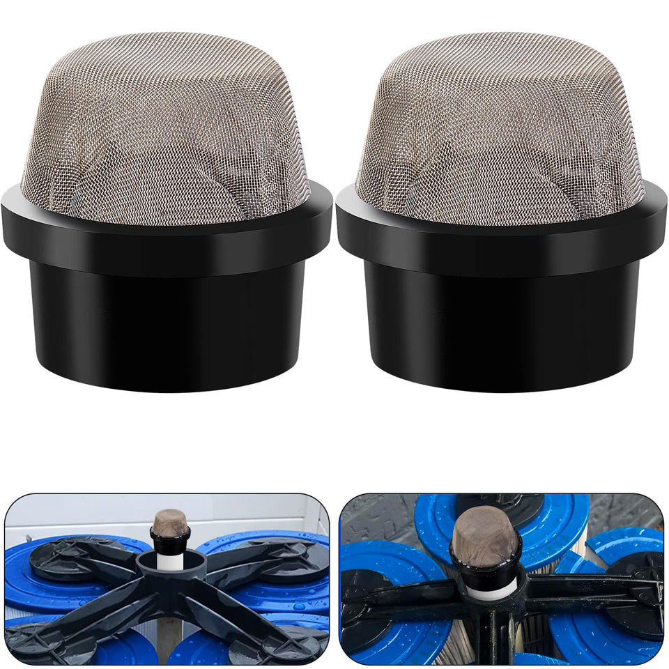 DECOHS 190106Z air bleeder cap front view protects the valve from debris during filtration.