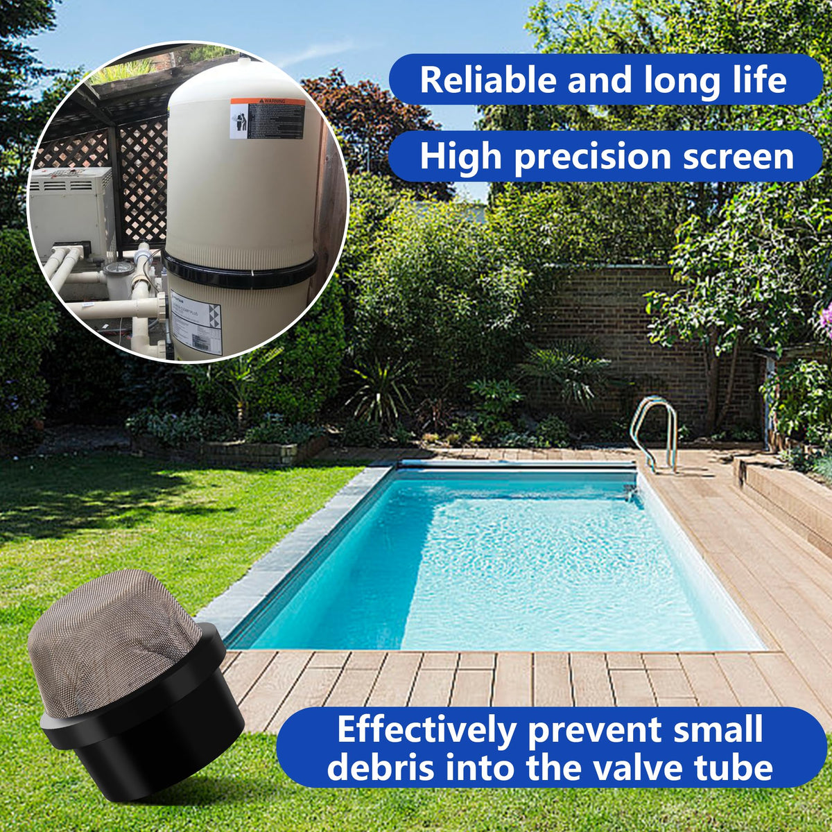 DECOHS 190106Z in-use view demonstrates clean operation with pool filters.