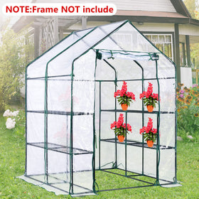 DECOHS 56x56x76 inches cover fits standard greenhouse frames.