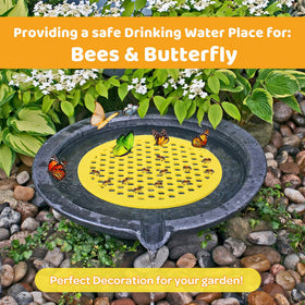 DECOHS bee bath EVA foam closeup shows durable surface