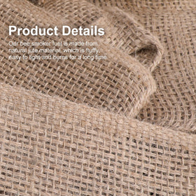 DECOHS 2lb-burlap-smoker-fuel supplies reusable fuel for multiple inspections.