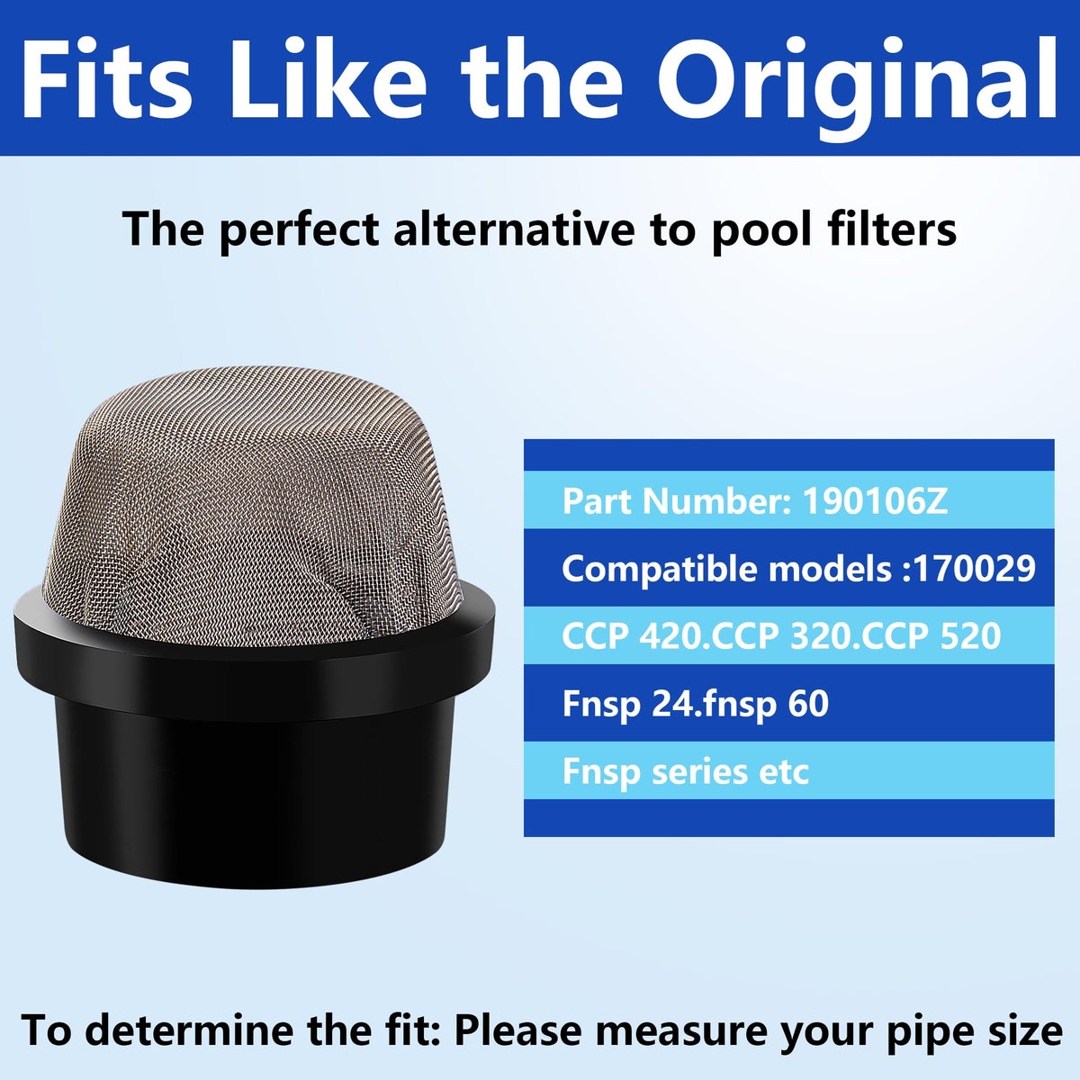 DECOHS screen cap with 0.8 inch inner diameter fits compatible models