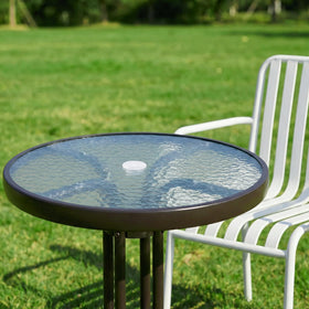 DECOHS outdoor table seal protects the hole when not in use