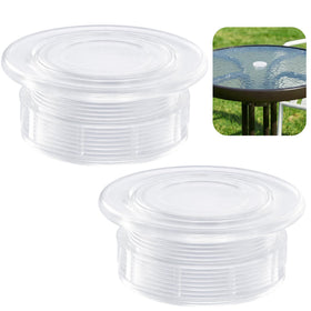 DECOHS parasol hole ring plug 2in set secures outdoor table holes