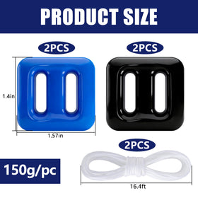 DECOHS pool float anchor 150g black stabilizes inflatables and platforms.