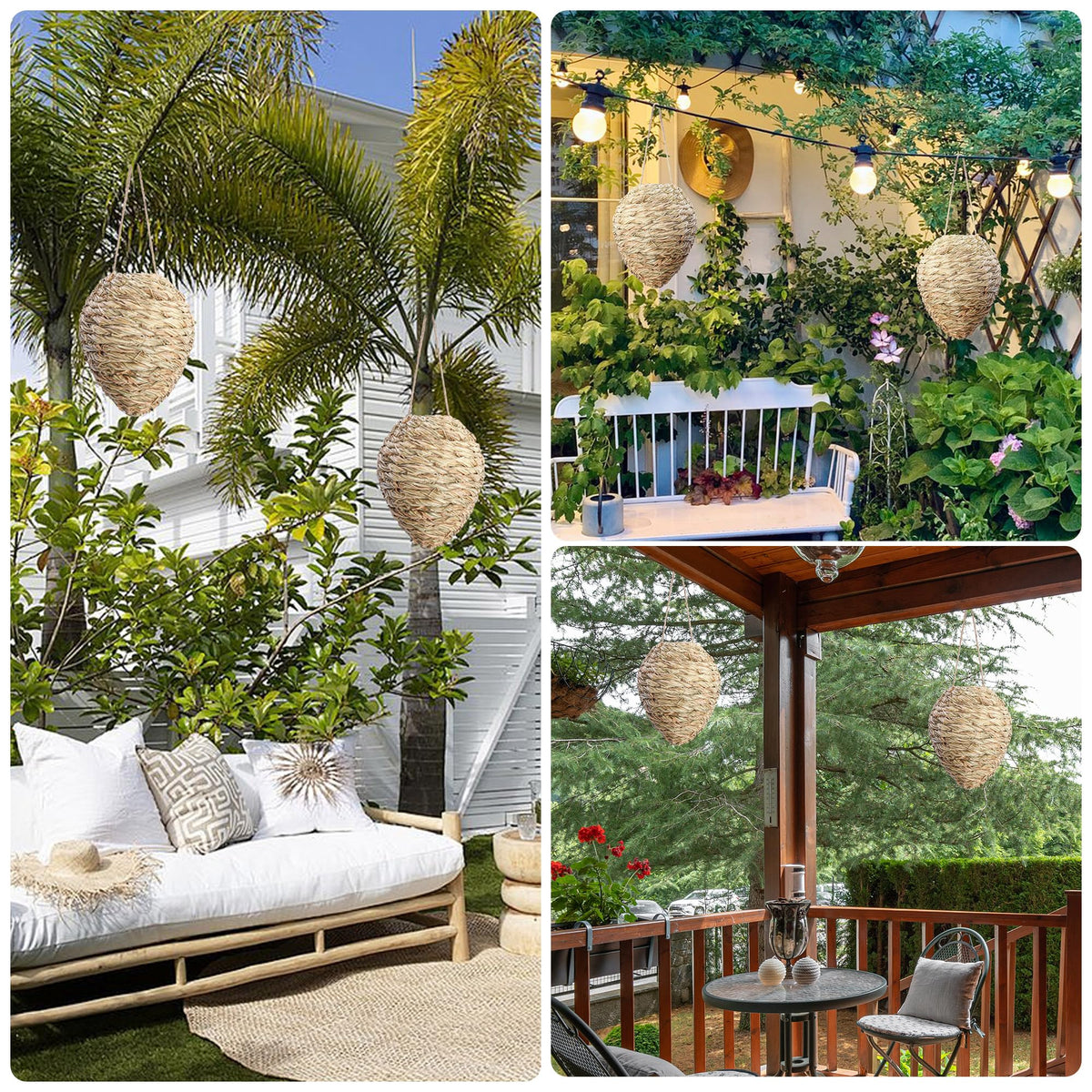 DECOHS visible distance nest decoration enhances yard ambiance