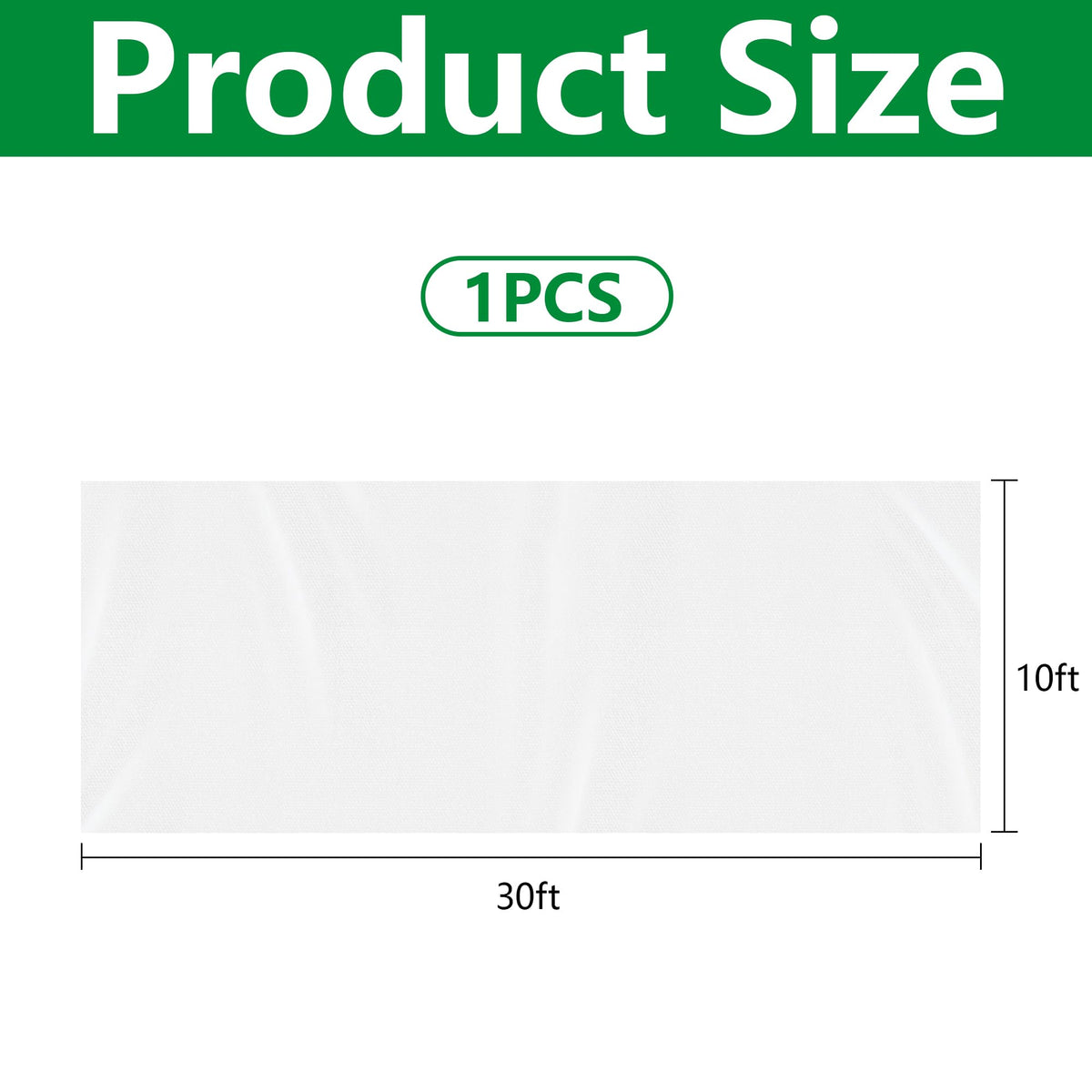 DECOHS white light refraction shade balances daylight for vegetables