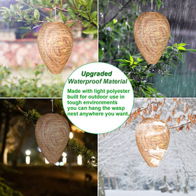 DECYOOL easy-hang design lets you place the decoy quickly without tools.