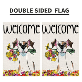 Decorhua weather-resistant flag withstands sun and rain for outdoor use.