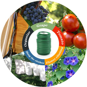 Decoroca flexible rubber coating enables easy maneuvering while tying