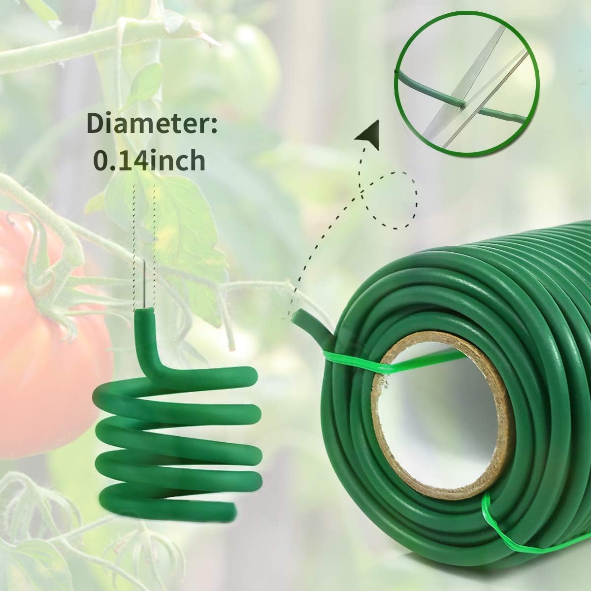 Decoroca waterproof coating garden tie suitable for all weather