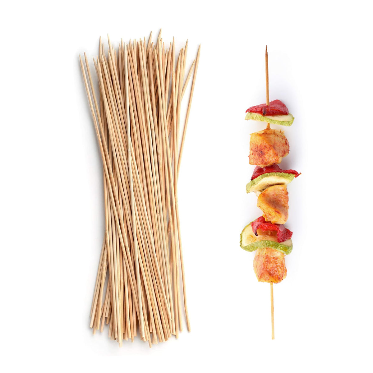 DecorRack 12 inch skewers for roasting, dipping, and fondue desserts