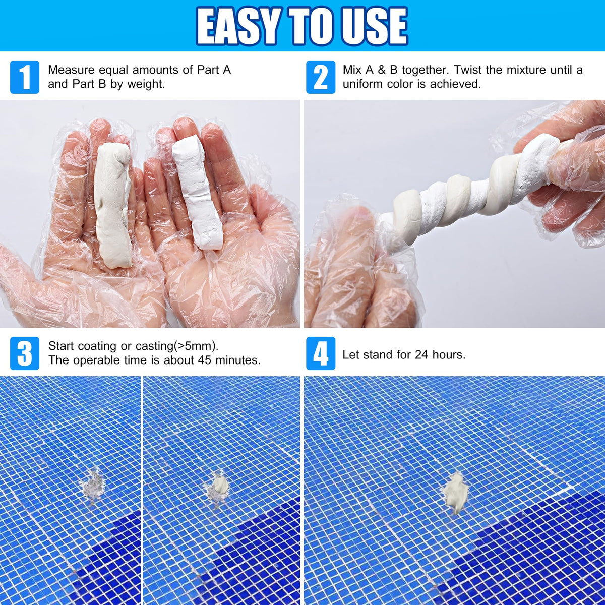 DecorRom pool putty being used for sculpting and model work