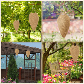 DECYOOL crochet wasp nest decoy seasonal protection for outdoor spaces