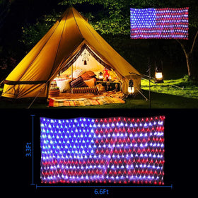 Decute IP44 waterproof design protects lights during rain outdoors.