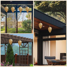 DECYOOL outdoor-friendly design resists weather for seasonal use.