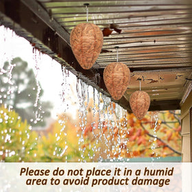 DECYOOL nest decoy by pool side to manage wasp visits