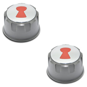 DEEKOOL 69892 front view knobs provide OEM-like grip for Weber Spirit 200.